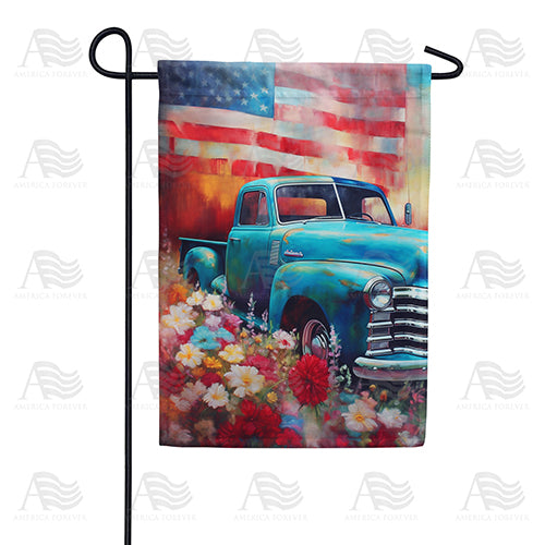 Old Glory Pickup Double Sided Garden Flag