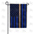 Thin White Line Double Sided Garden Flag