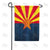 Arizona State Wood-Style Double Sided Garden Flag