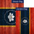Mississippi State Wood-Style Double Sided Flags Set (2 Pieces)