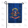 North Dakota State Wood-Style Double Sided Garden Flag
