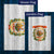 West Virginia State Wood-Style Double Sided Flags Set (2 Pieces)