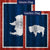 Wyoming State Wood-Style Double Sided Flags Set (2 Pieces)