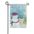 Let It Snow Watercolor Double Sided Garden Flag