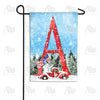 Stay Warm America Double Sided Monogram Garden Flag