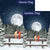 Winter Moon Double Sided Flags Set (2 Pieces)