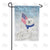 Polar Bear Snow Family Double Sided Garden Flag