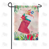 Vintage Stocking Double Sided Garden Flag