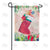 Vintage Stocking Double Sided Garden Flag