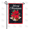 Merry Christmas Bells Double Sided Garden Flag