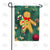 Gingerbread Man Candy Cane Double Sided Garden Flag