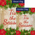 Tis The Season Poinsettia & Greenery Flags Set (2 Pieces)