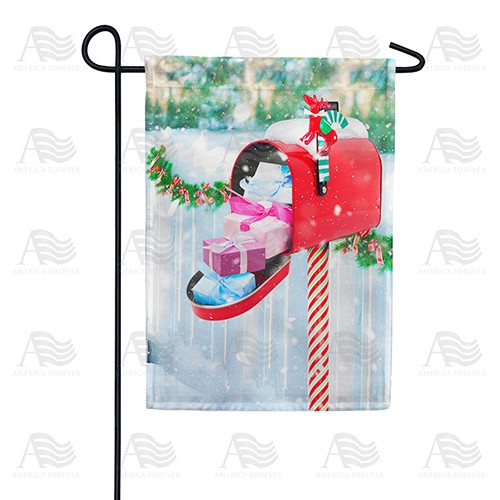 Christmas Gifts Delivery Double Sided Garden Flag