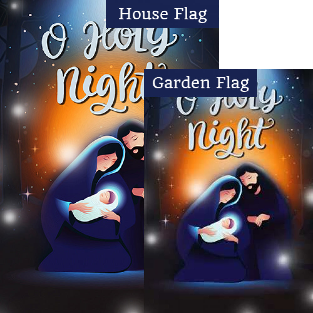 O Holy Night Flags Set (2 Pieces)