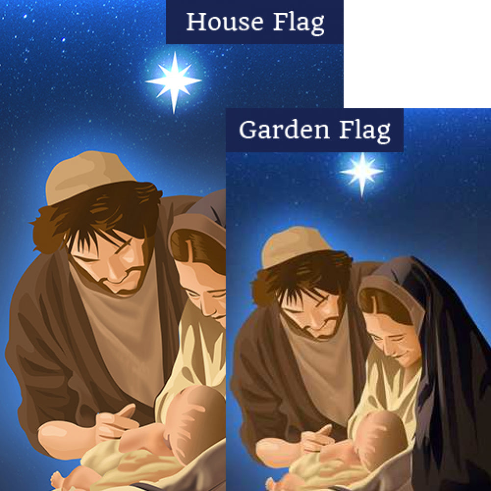 Sleep In Heavenly Peace Flags Set (2 Pieces)