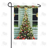 Cabin Christmas Double Sided Garden Flag