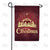 Merry Christmas-Gold Nativity Double Sided Garden Flag