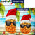 Tropical Christmas Flags Set (2 Pieces)