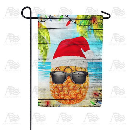 Tropical Christmas Double Sided Garden Flag