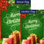 Merry Christmas Red Ribbon Flags Set (2 Pieces)
