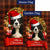 Santa Puppy Flags Set (2 Pieces)