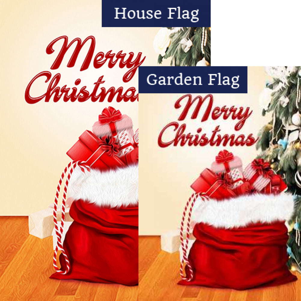 Sack Of Gifts Flags Set (2 Pieces)
