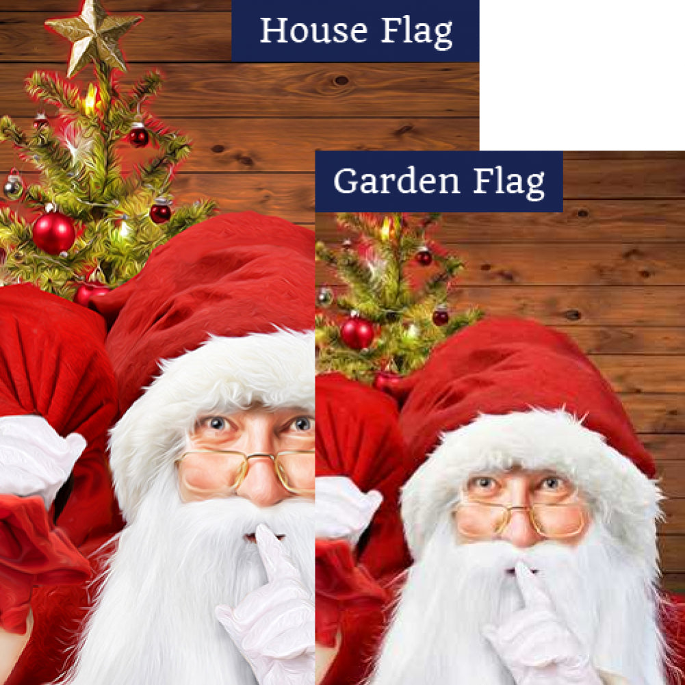 Hush, You Didn't See Me Flags Set (2 Pieces)