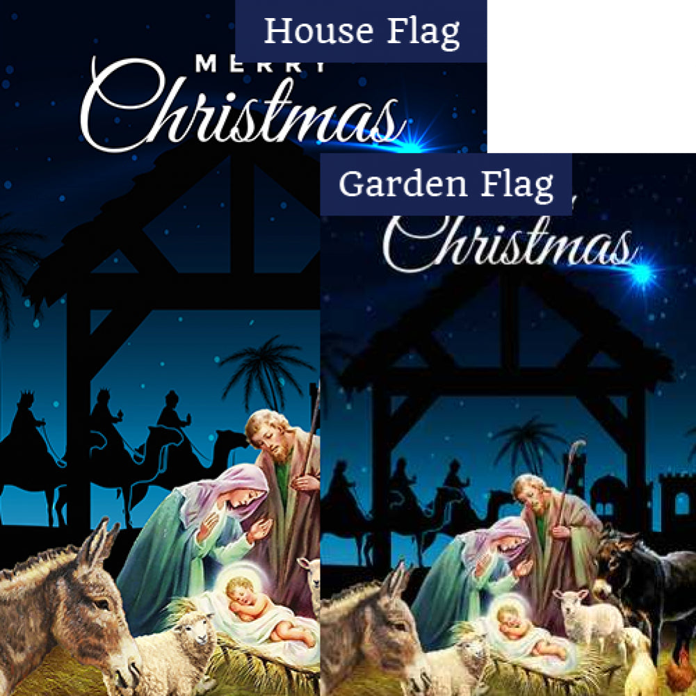 Glory To The Newborn King! Flags Set (2 Pieces)