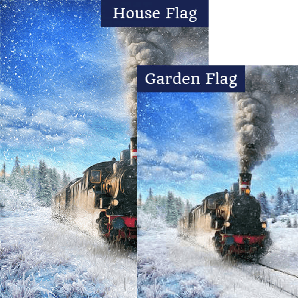 The Polar Express Flags Set (2 Pieces)