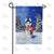 Patriotic Husky Double Sided Garden Flag