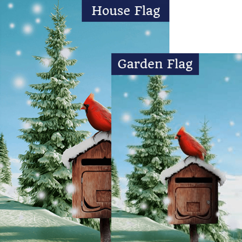 Winter Delivery Flags Set (2 Pieces)