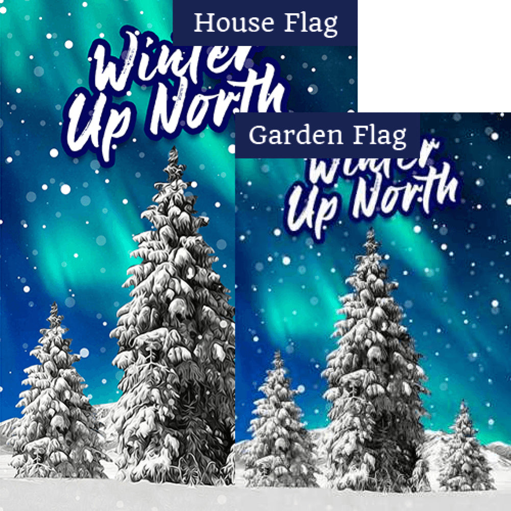 Northern Winter Flags Set (2 Pieces)