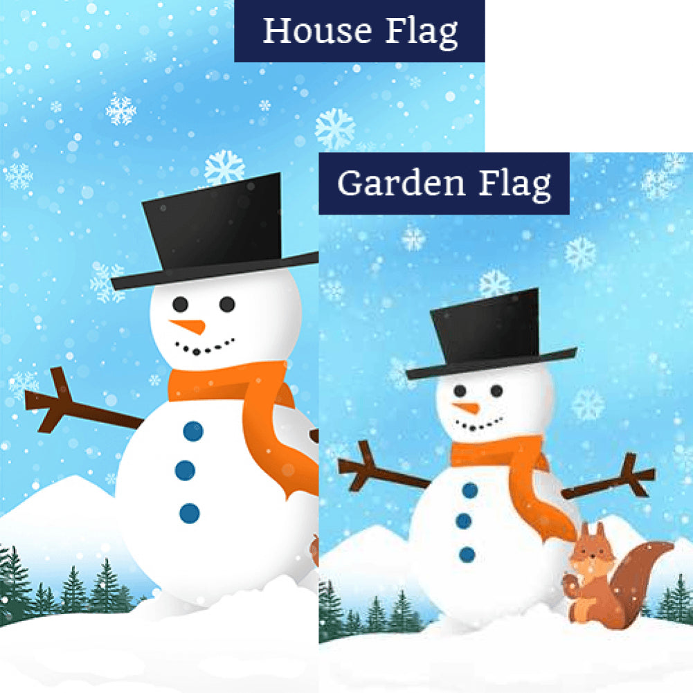 Frosty & Nutty Flags Set (2 Pieces)