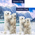 Polar Bear Hello Flags Set (2 Pieces)