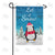 Dancing Penguin Double Sided Garden Flag