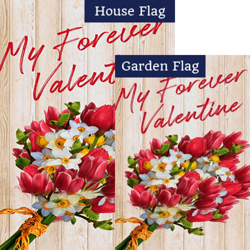 My Forever Valentine Flags Set (2 Pieces)