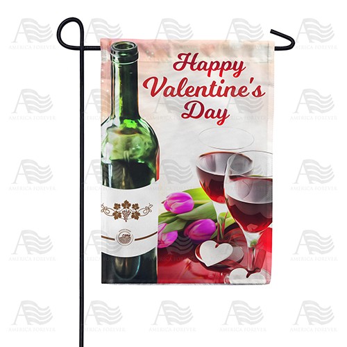 Valentine Romance Double Sided Garden Flag