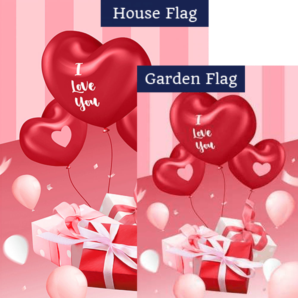 Celebrate Our Love Flags Set (2 Pieces)