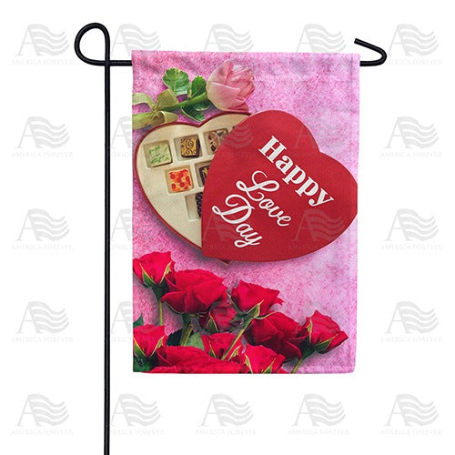 Eat Your Heart Out! Double Sided Garden Flag