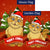Merry Christmas Kitty Double Sided Flags Set (2 Pieces)