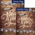 Western Style New Year Double Sided Flags Set (2 Pieces)