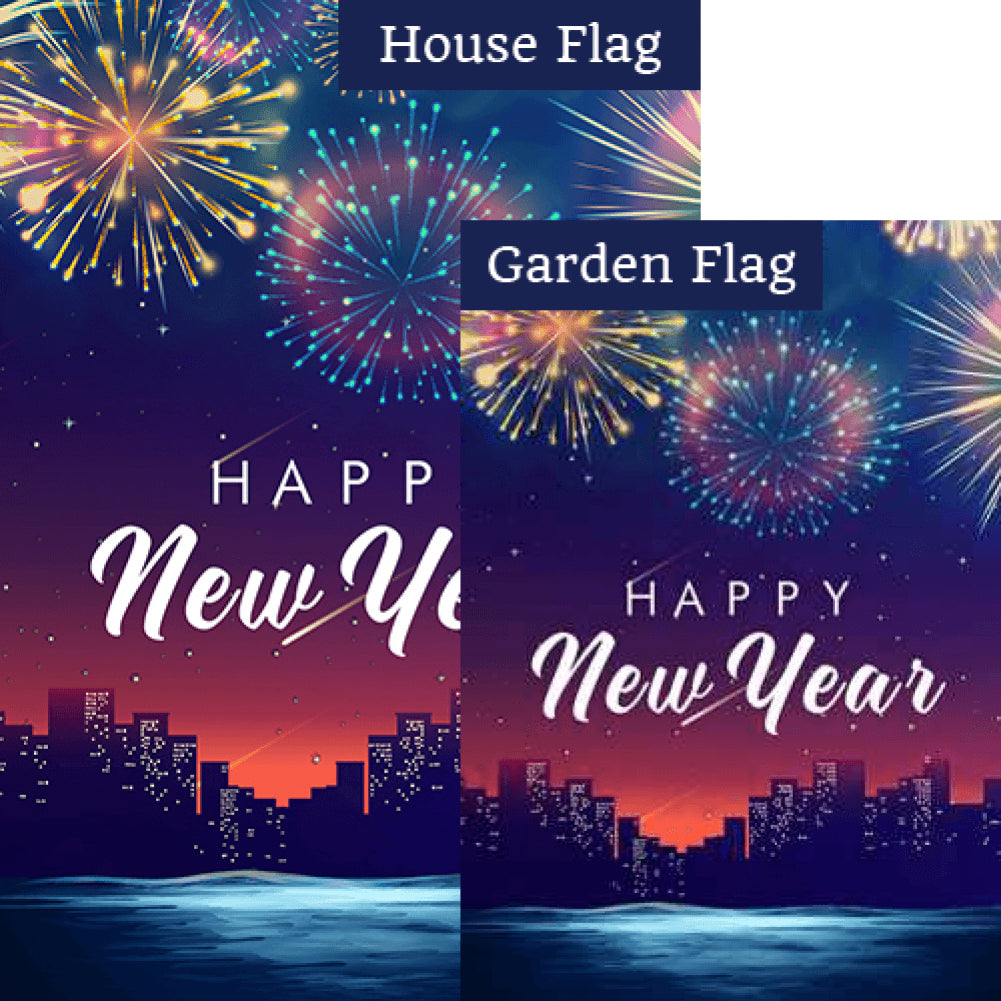 Light Up the Sky Double Sided Flags Set (2 Pieces)