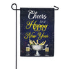 Cheers To The New Year Double Sided Garden Flag
