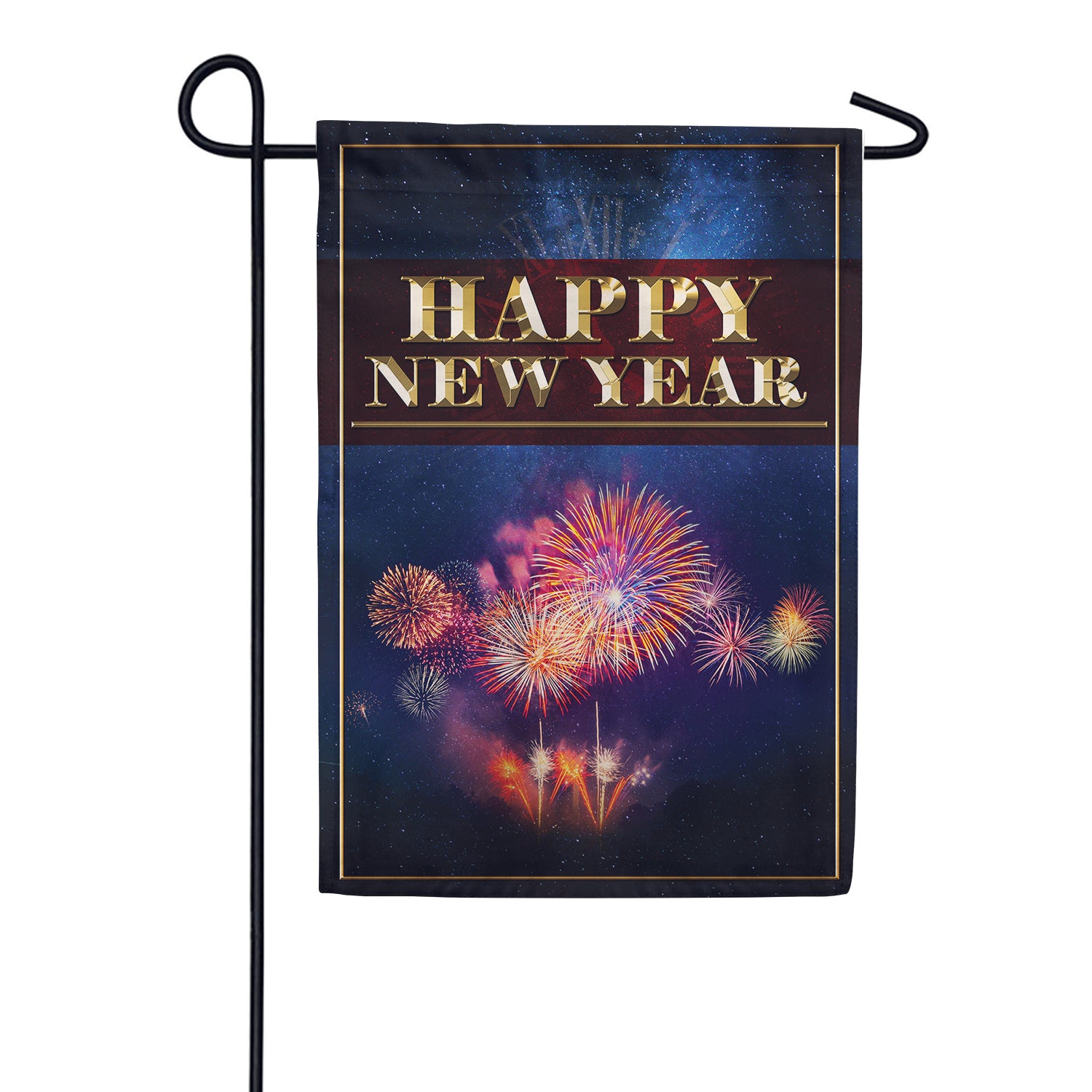 Hoping For A Banner Year Double Sided Garden Flag