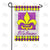 Fleur De Lis Welcome Double Sided Garden Flag