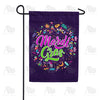 Mardi Gras Festival Double Sided Garden Flag