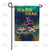 Mardi Gras Masks Double Sided Garden Flag