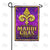 Festive Fleur De Lis Double Sided Garden Flag