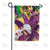 Mardi Gras Masquerade Double Sided Garden Flag