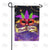 Beat The Drums! It's Mardi Gras! Double Sided Garden Flag